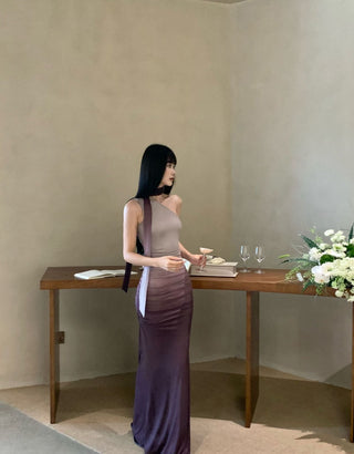gradient off-shoulder