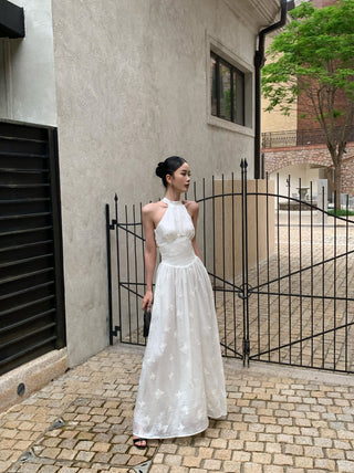white butterfly dress 01