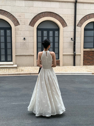 white butterfly dress 01