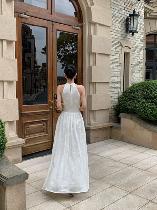 white butterfly dress 01
