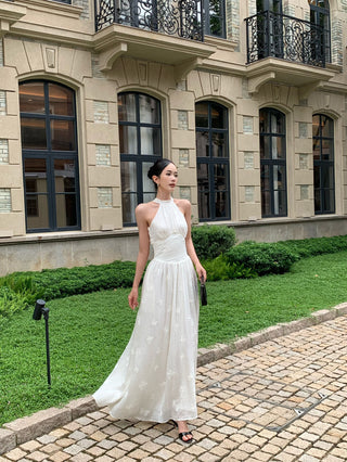 white butterfly dress 01