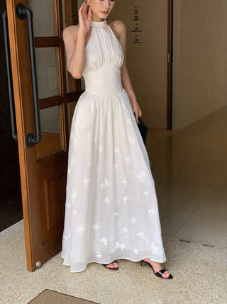 white butterfly dress 01