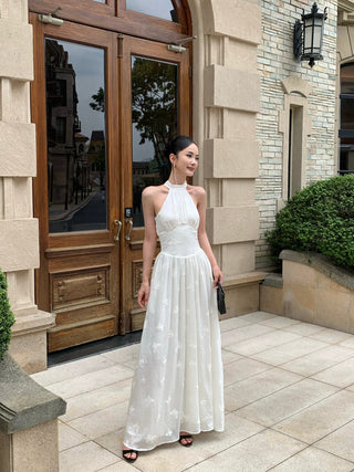 white butterfly dress 01