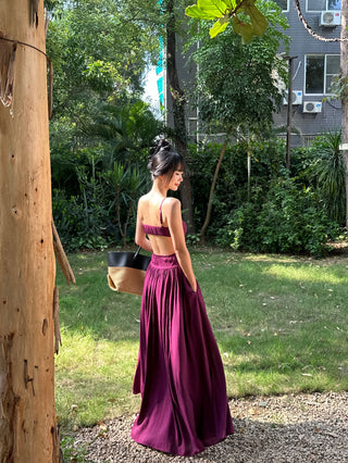 cutout sling dress