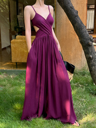 cutout sling dress