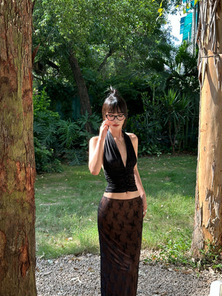 lace fishtail skirt