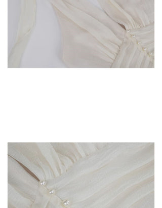 tulle halter dress