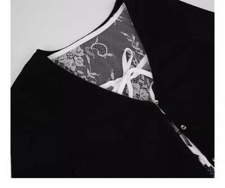 knit lace tee