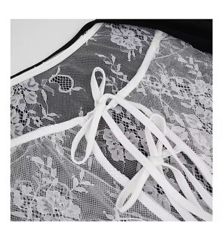 knit lace tee