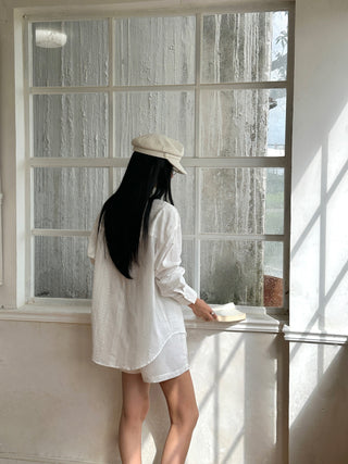 white hot pants