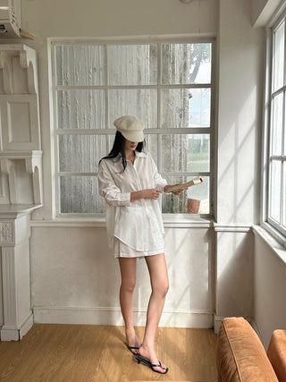 white hot pants