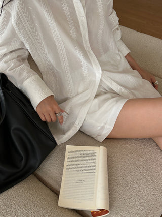 white hot pants