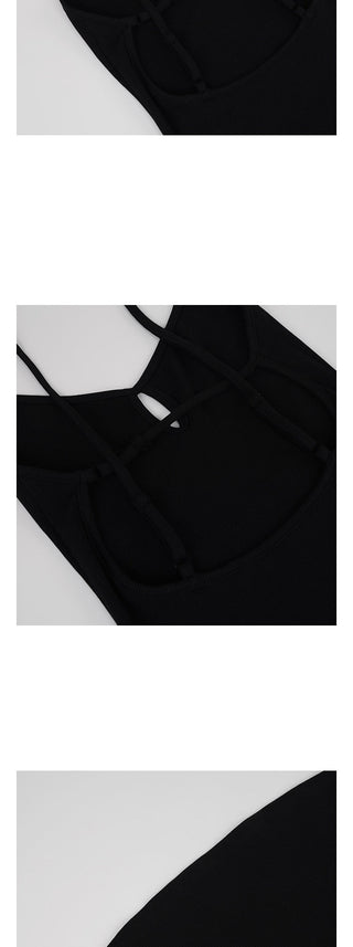 backless fishtail dress