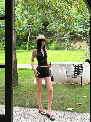 black pear shorts