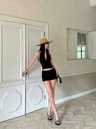 black pear shorts