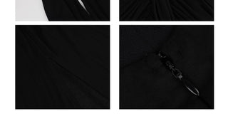 black Hepburn dress