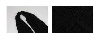 black Hepburn dress