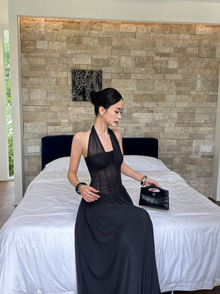 black mesh dress 02