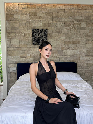 black mesh dress 02