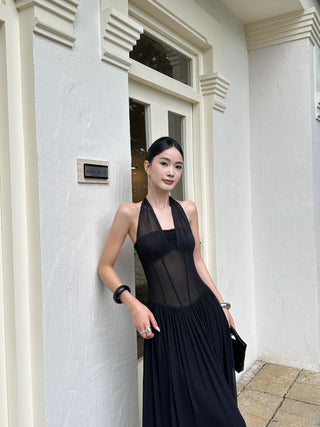black mesh dress 02