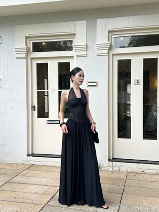black mesh dress 02