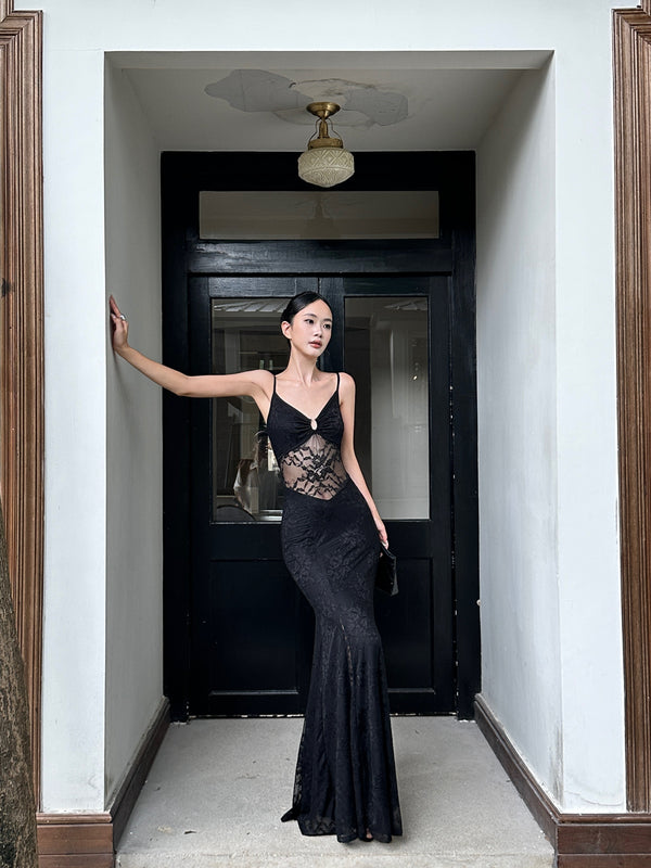 metal ring dress
