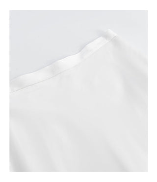 acetate satin skirt