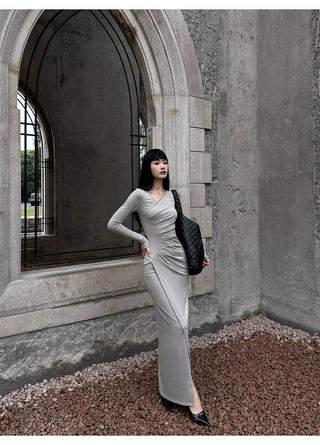 cashmere knit dress