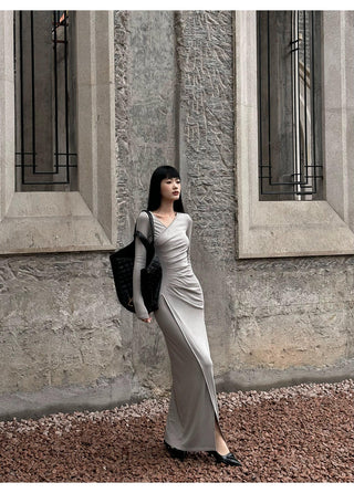 cashmere knit dress