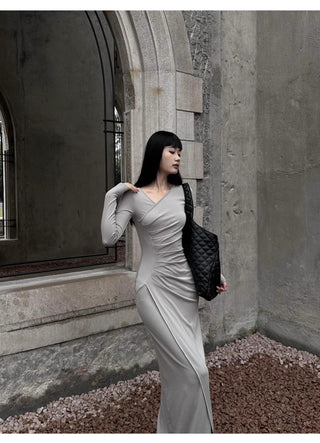 cashmere knit dress