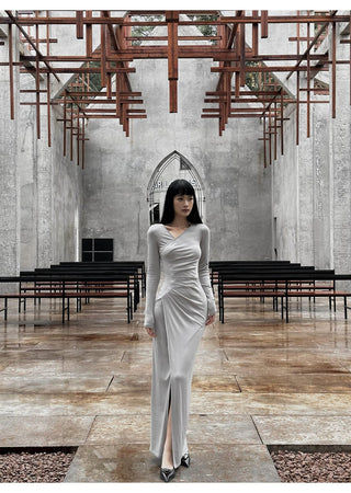 cashmere knit dress