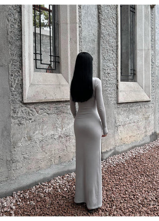 cashmere knit dress