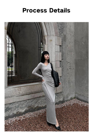 cashmere knit dress