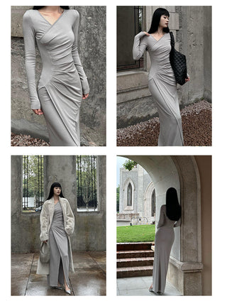 cashmere knit dress