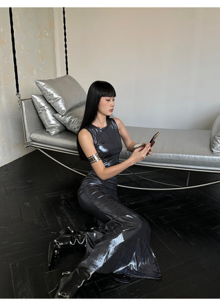 glossy Top dress