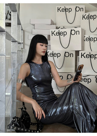 glossy Top dress