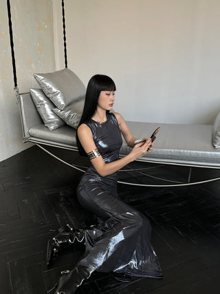 glossy Top dress