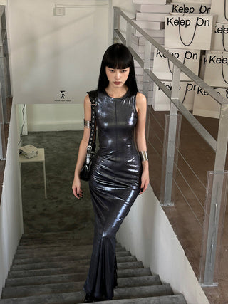 glossy Top dress