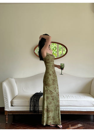 green mesh skirt