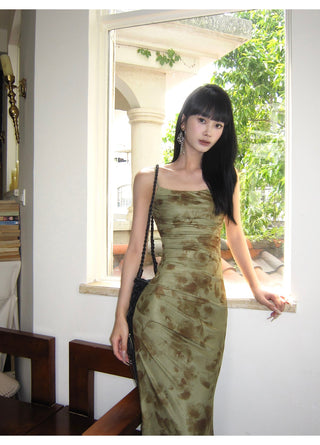 green mesh skirt