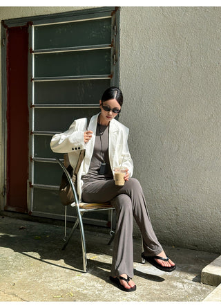 linen suit jacket