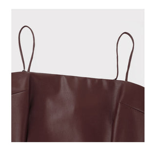 wine red sling