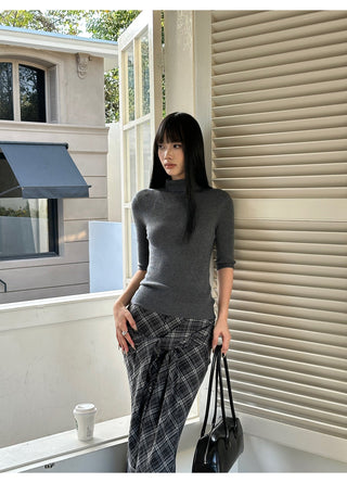 lattice fishtail dress