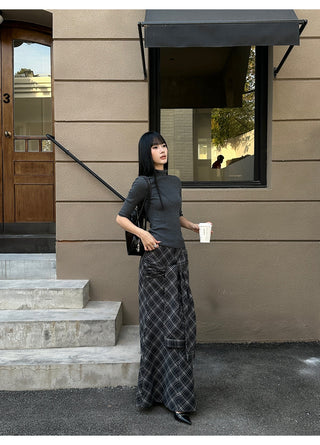 lattice fishtail dress
