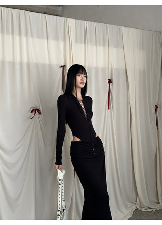 bandage jumpsuit