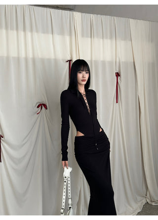 bandage jumpsuit