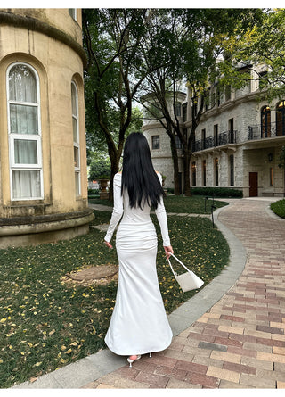 butterfly knit dress