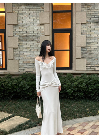 butterfly knit dress