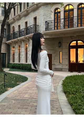 butterfly knit dress