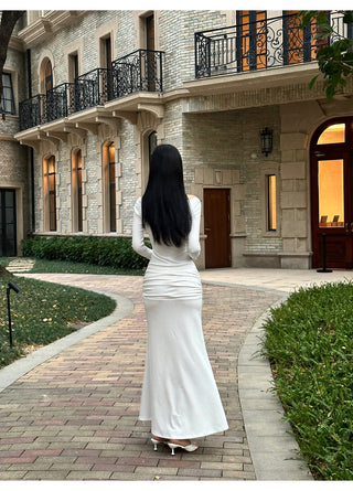 butterfly knit dress
